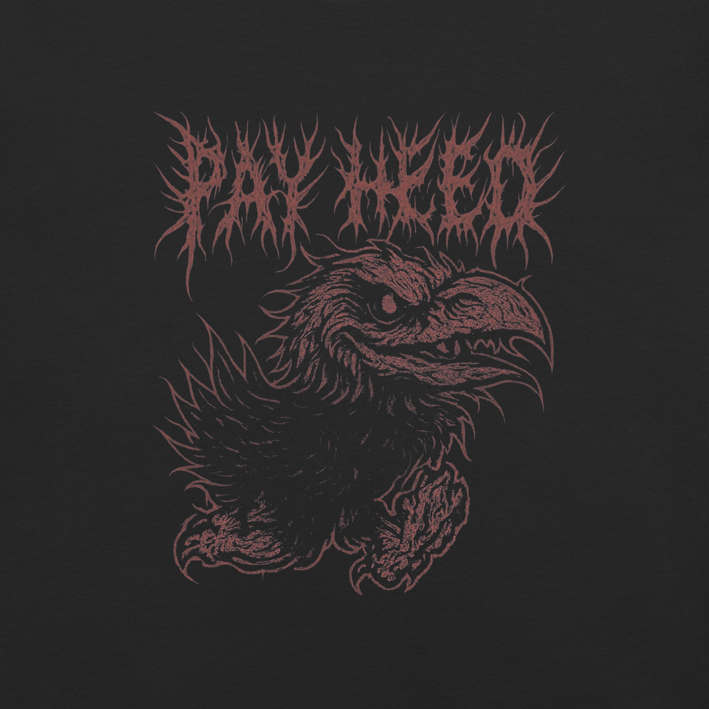Pay Heed "Rivals Bleed Black" Tee - Saturday Mourning Edition
