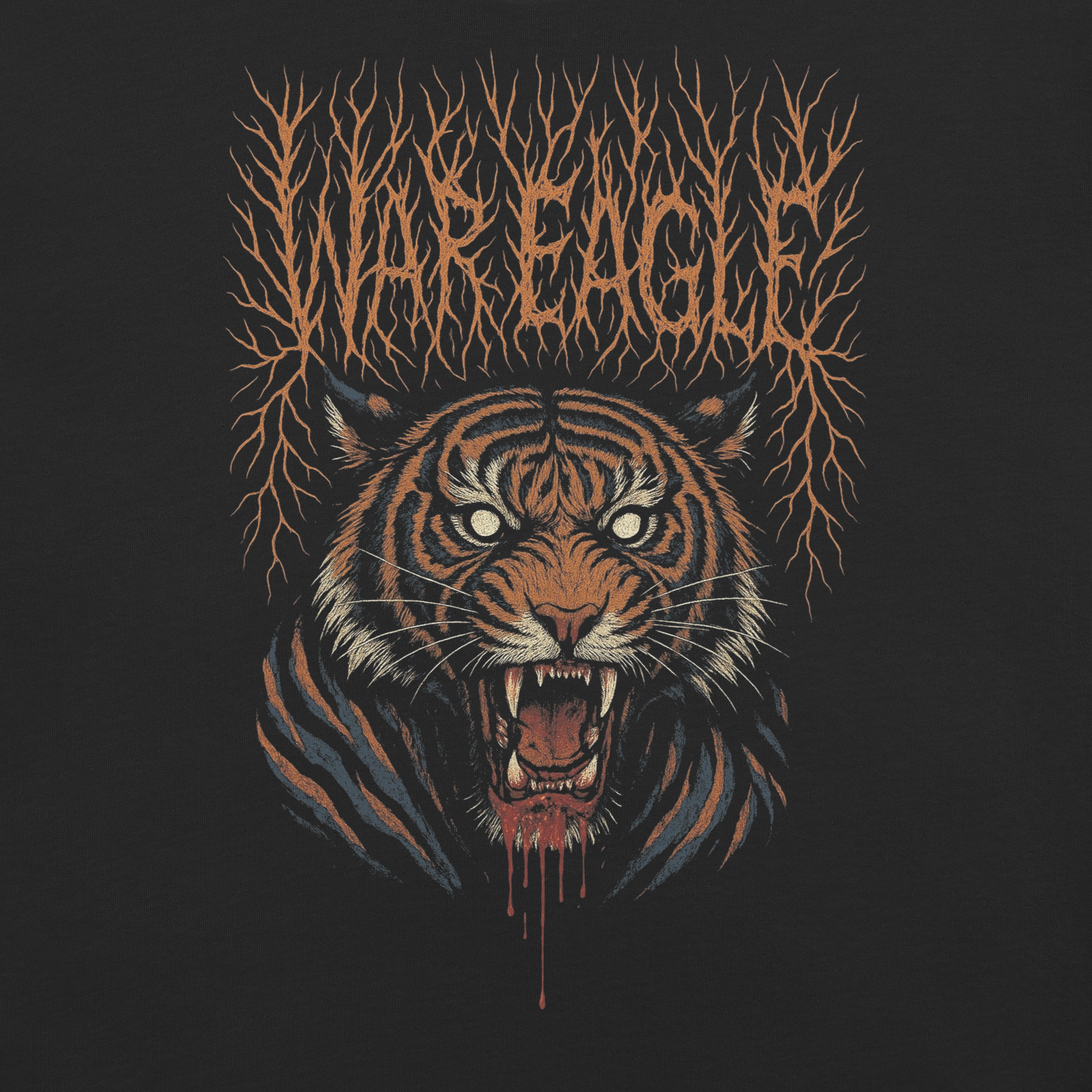 War Eagle "Rivals Bleed Black" Tee - Saturday Mourning Edition