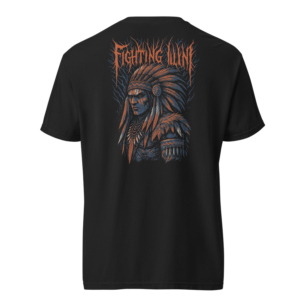 Fighting Illini "Rivals Bleed Black" Tee - Saturday Mourning Edition