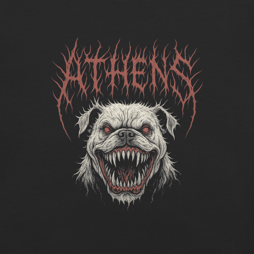 Athens "Rivals Bleed Black" Tee - Saturday Mourning Edition