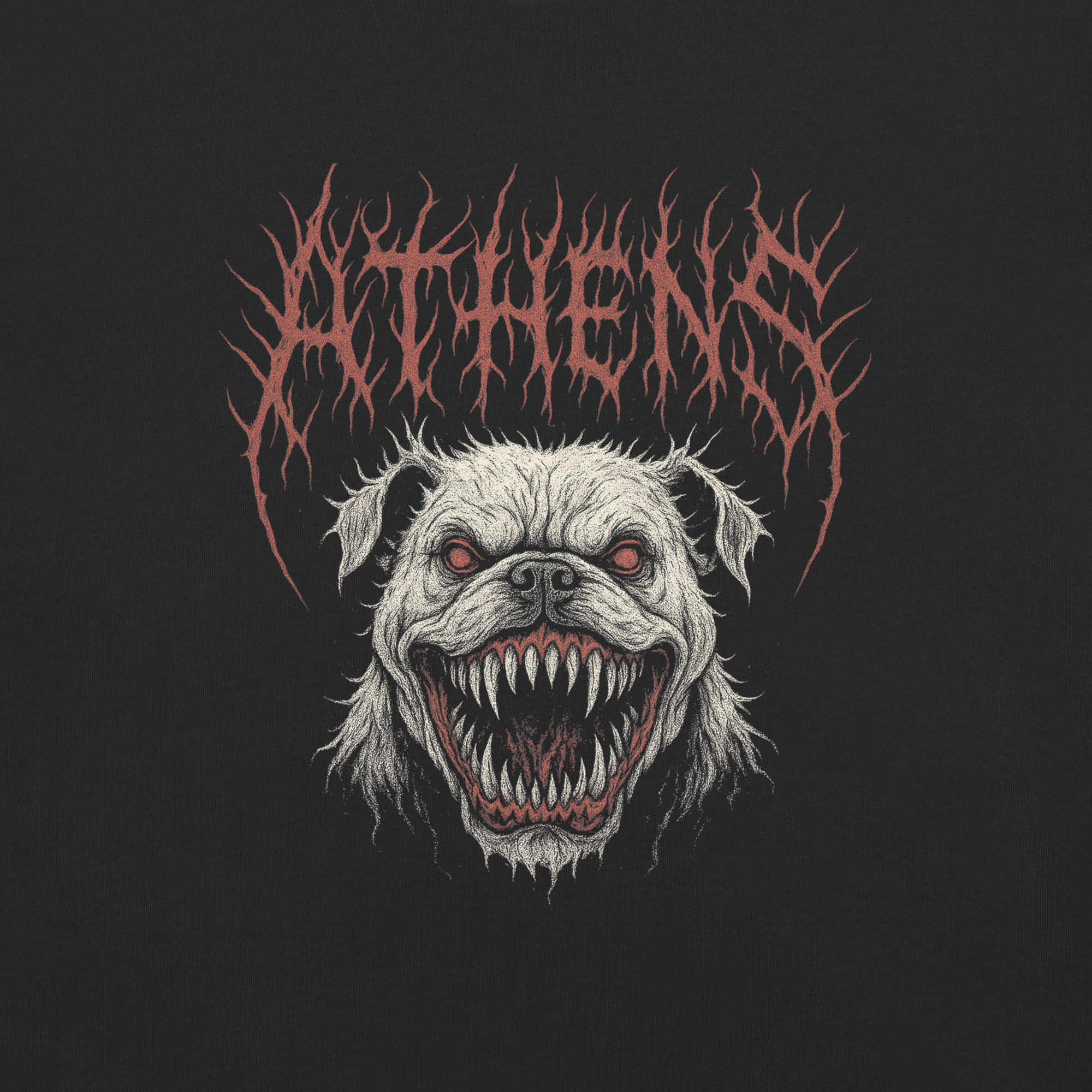 Athens "Rivals Bleed Black" Tee - Saturday Mourning Edition