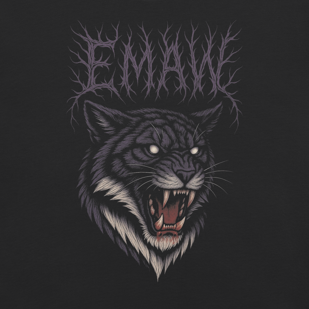 EMAW "Rivals Bleed Black" Tee - Saturday Mourning Edition