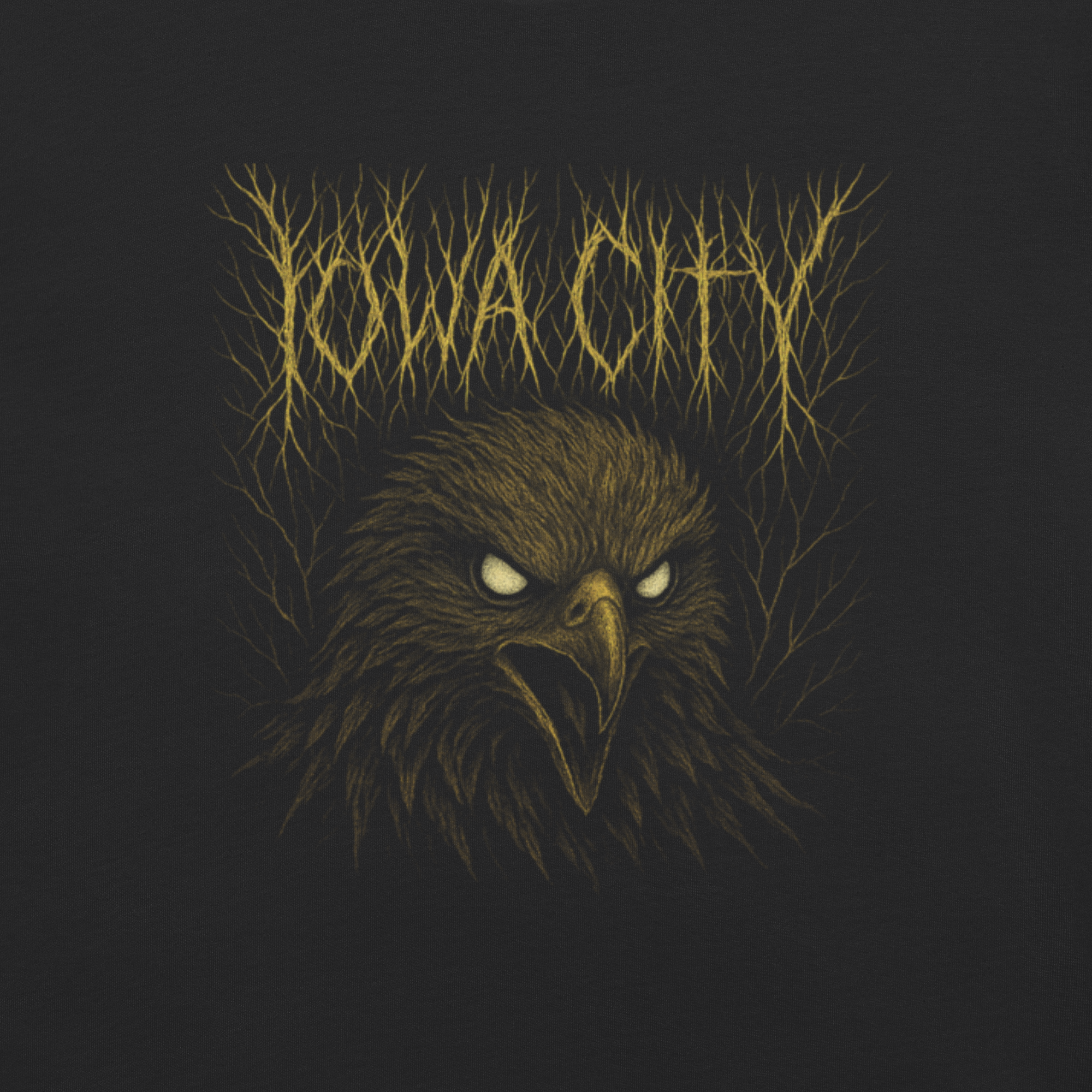 Iowa City "Rivals Bleed Black" Tee - Saturday Mourning Edition