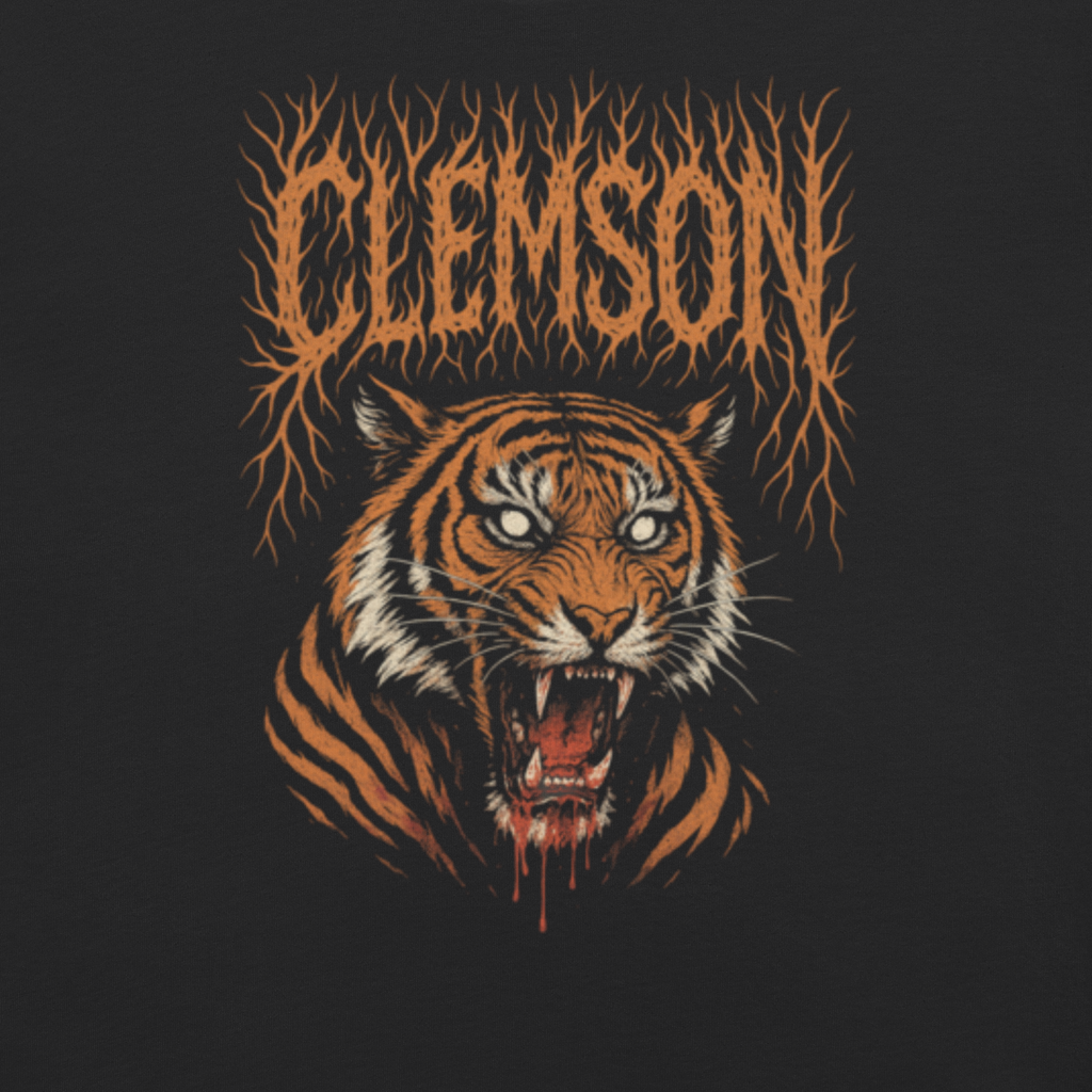 Clemson "Rivals Bleed Black" Tee - Saturday Mourning Edition
