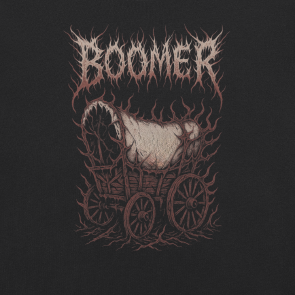 Boomer "Rivals Bleed Black" Tee - Saturday Mourning Edition