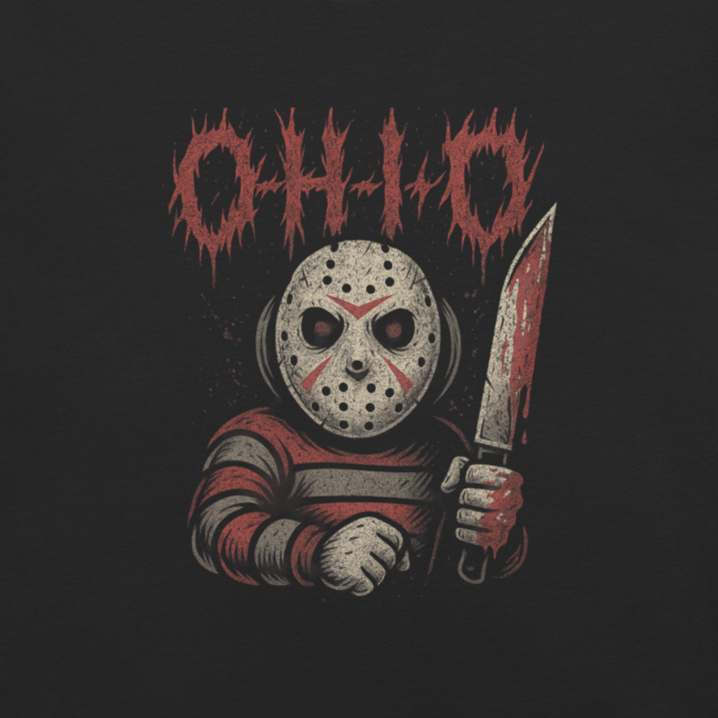 O-H-I-O "Rivals Bleed Black" Tee - Saturday Mourning Edition