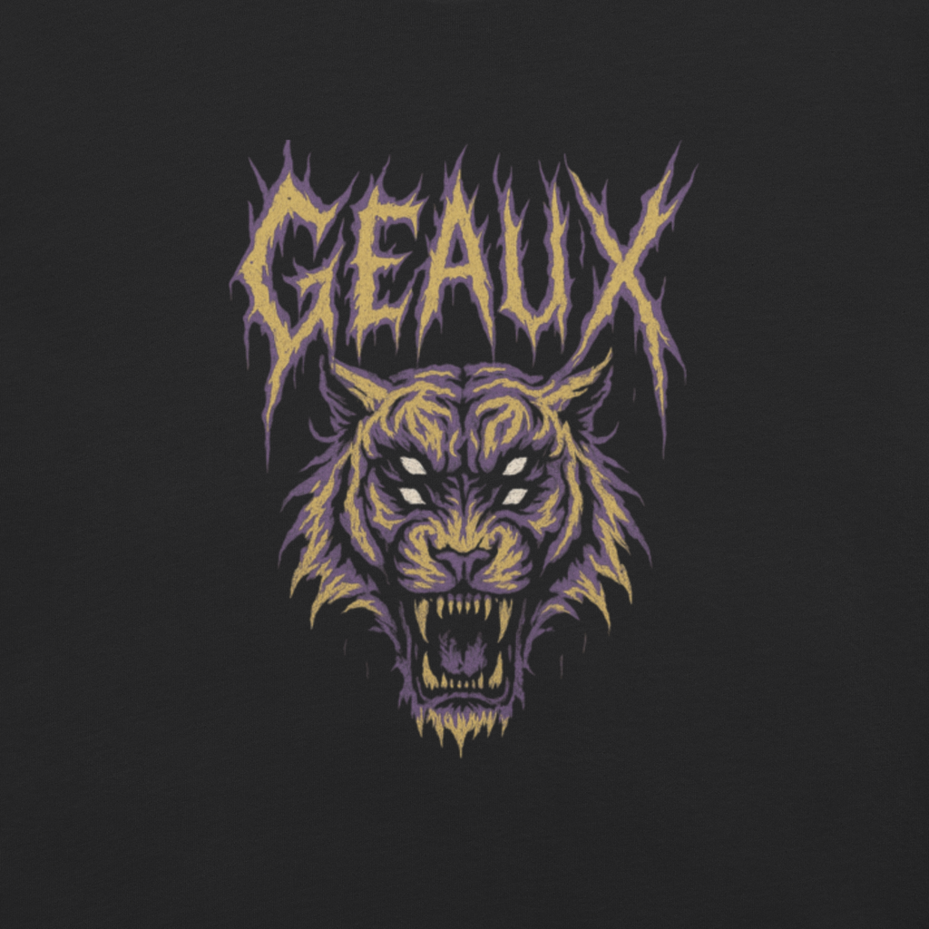Geaux "Rivals Bleed Black" Tee - Saturday Mourning Edition