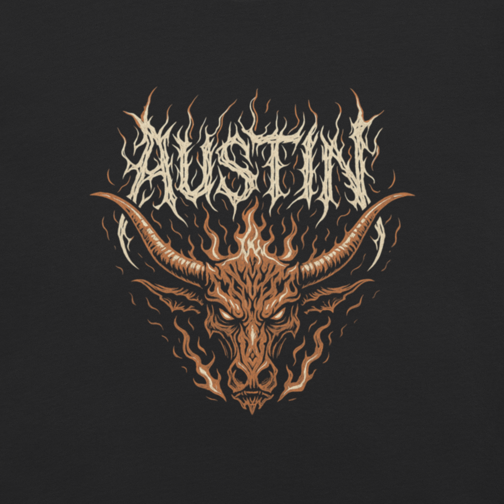 Austin "Rivals Bleed Black" Tee - Saturday Mourning Edition