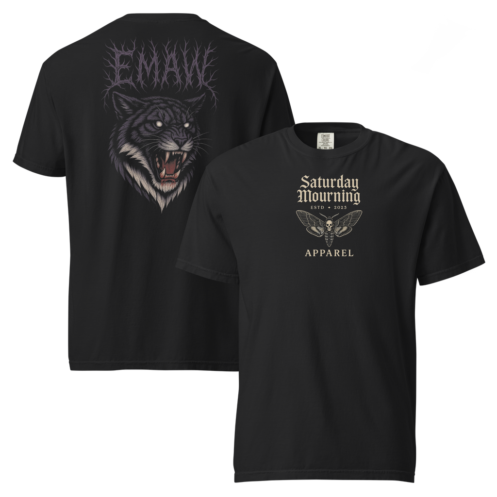 EMAW "Rivals Bleed Black" Tee - Saturday Mourning Edition