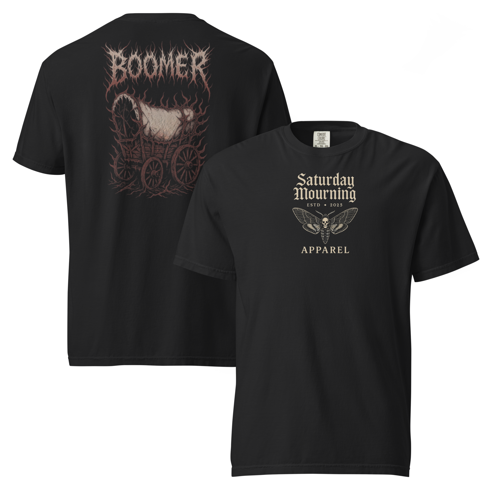 Boomer "Rivals Bleed Black" Tee - Saturday Mourning Edition