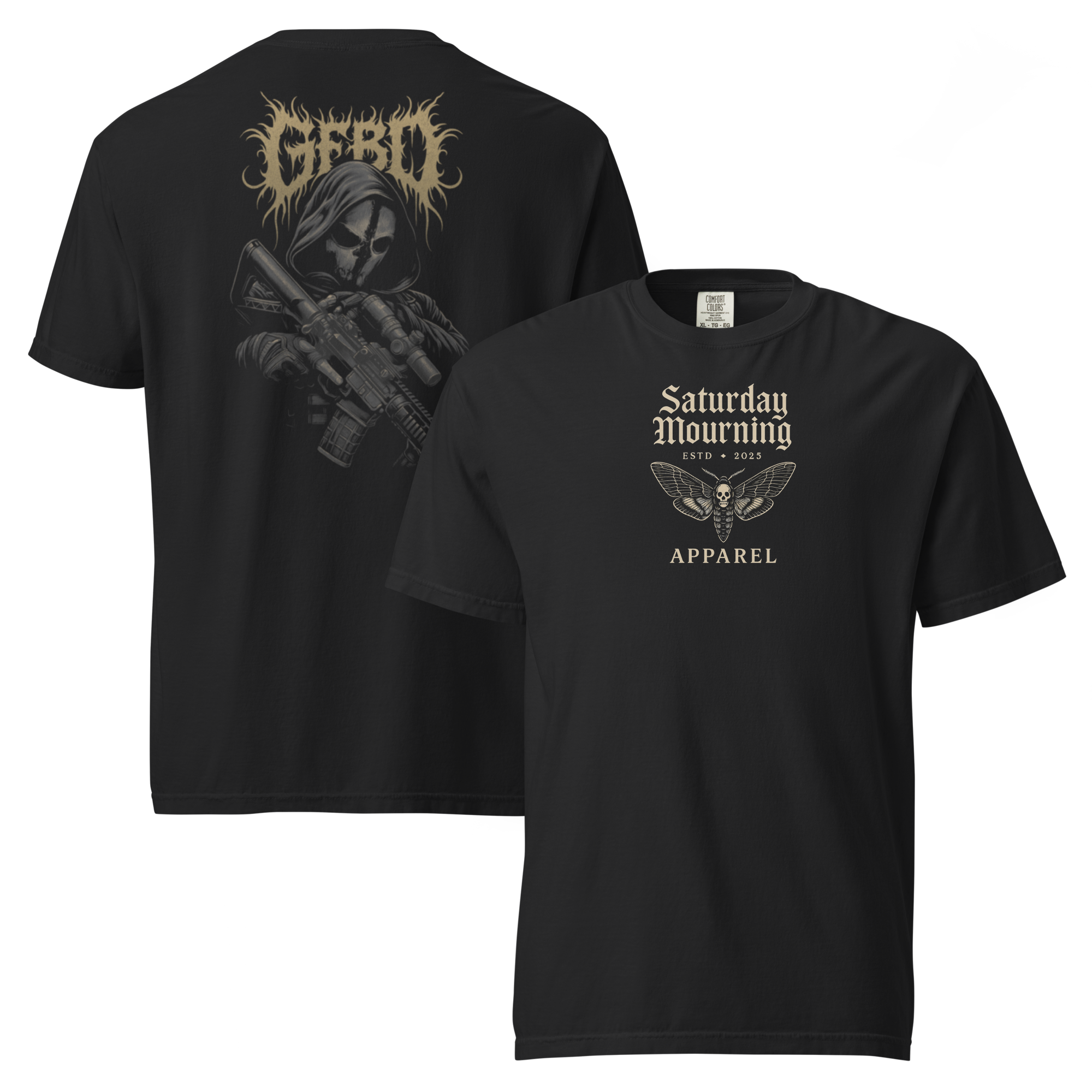 US Army "Rivals Bleed Black" Tee - Saturday Mourning Edition