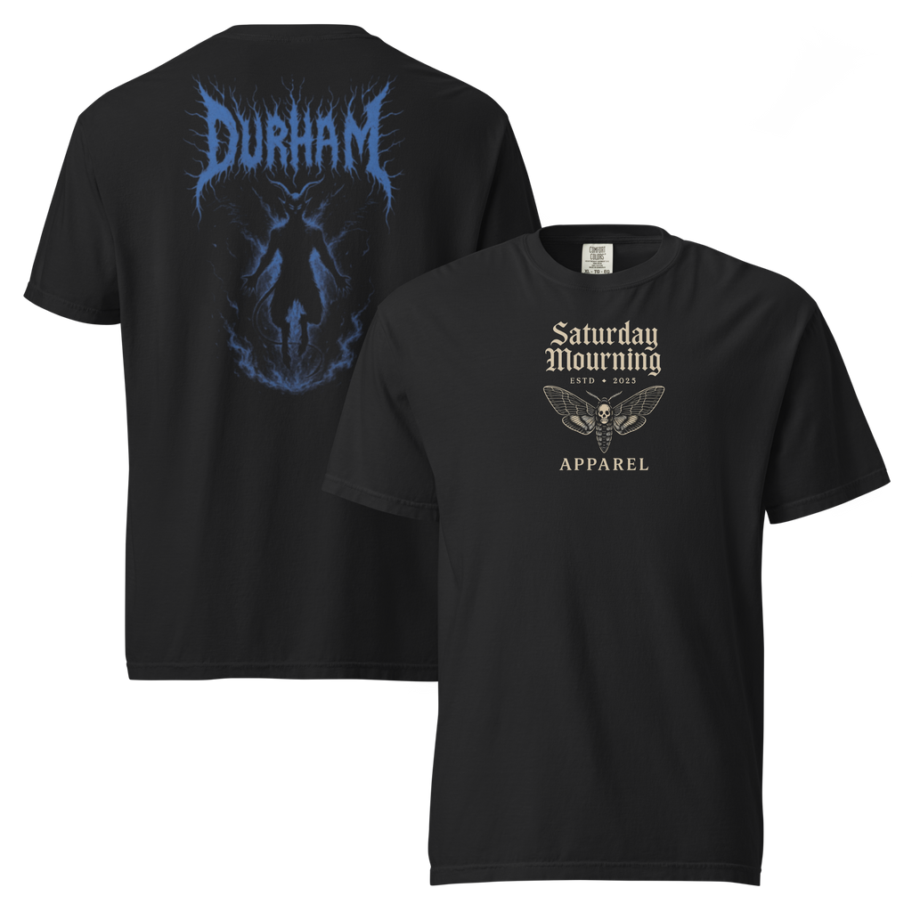 Durham "Rivals Bleed Black" Tee - Saturday Mourning Edition