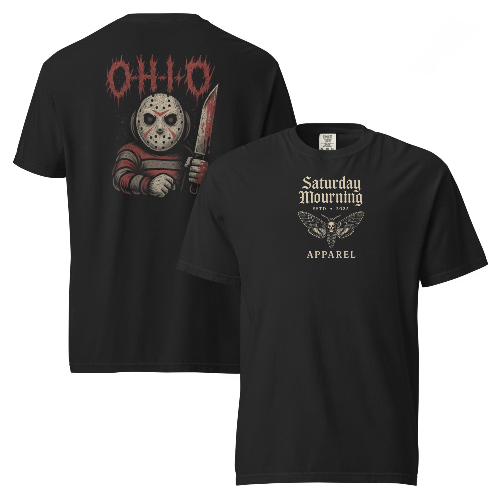 O-H-I-O "Rivals Bleed Black" Tee - Saturday Mourning Edition