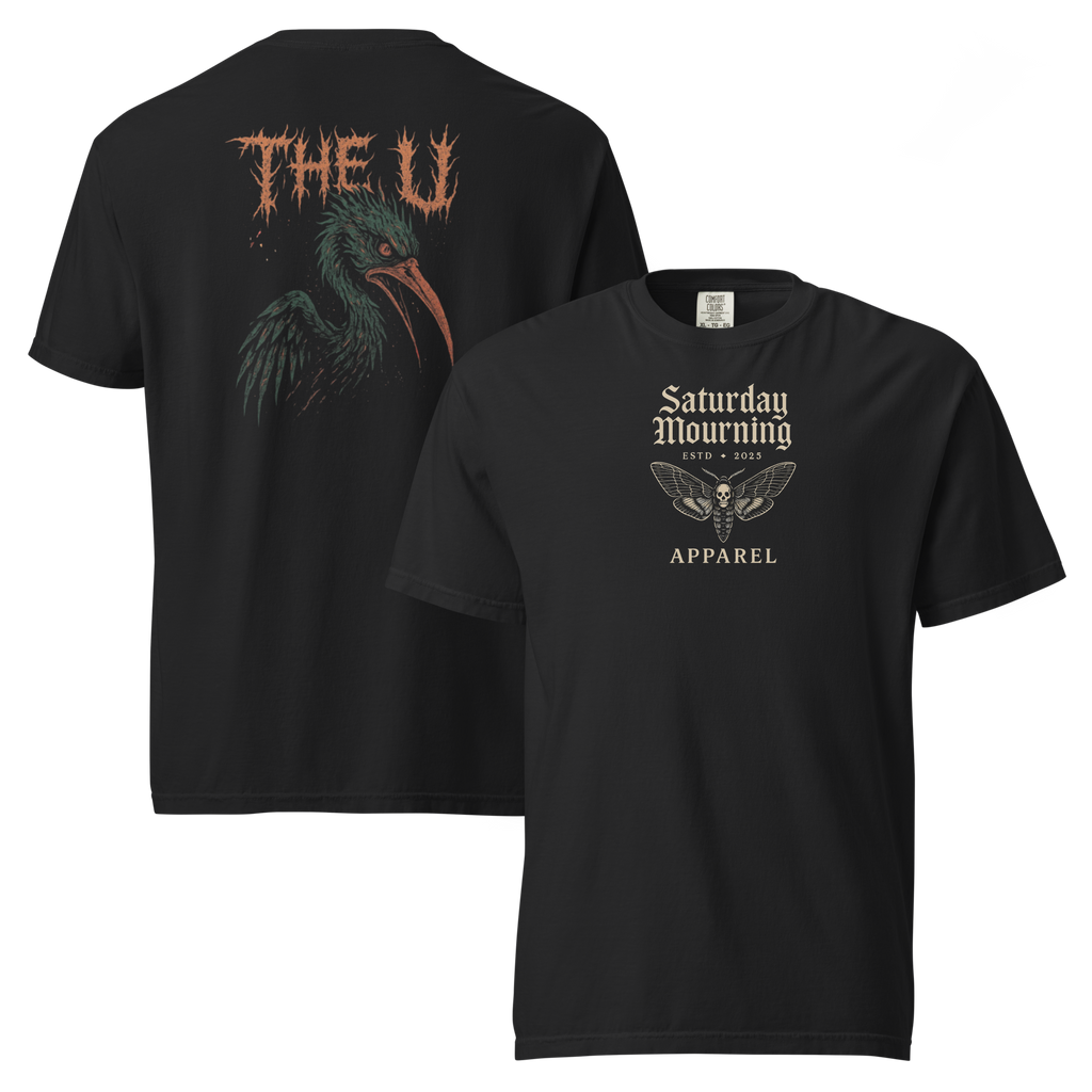 The U "Rivals Bleed Black" Tee - Saturday Mourning Edition