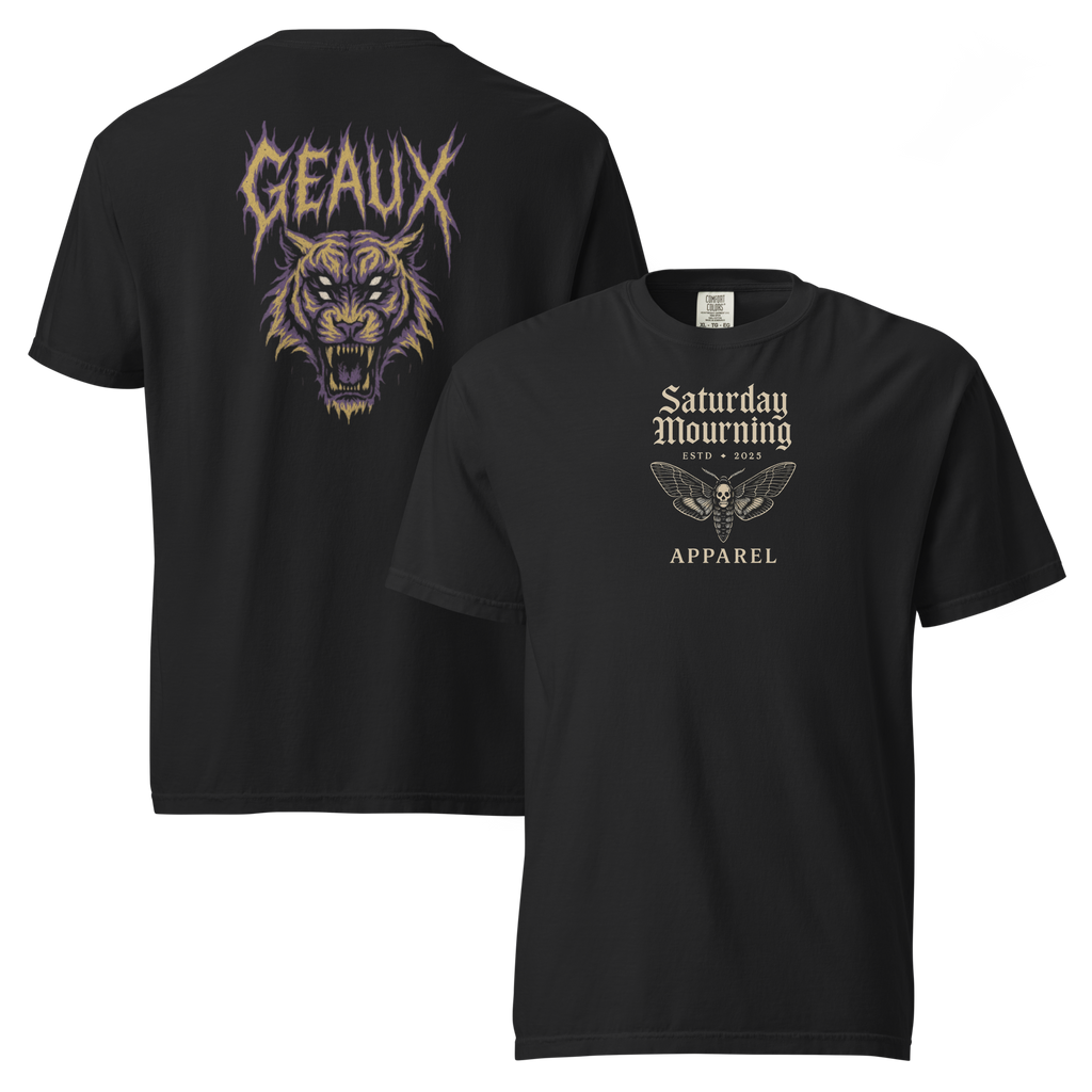 Geaux "Rivals Bleed Black" Tee - Saturday Mourning Edition