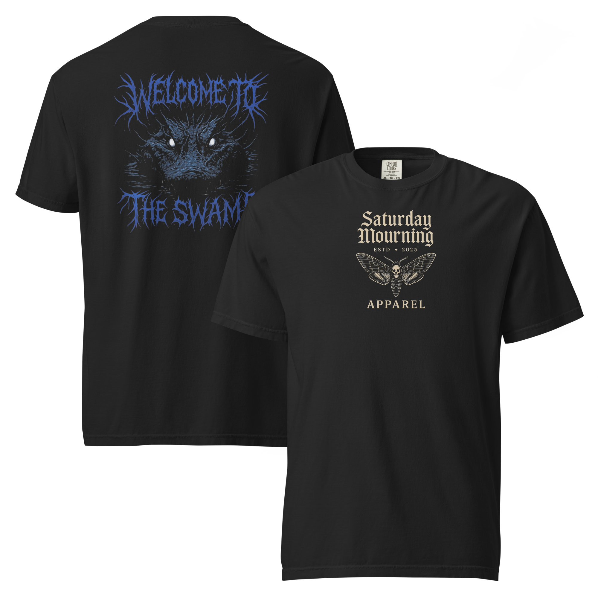 Swamp "Rivals Bleed Black" Tee - Saturday Mourning Edition