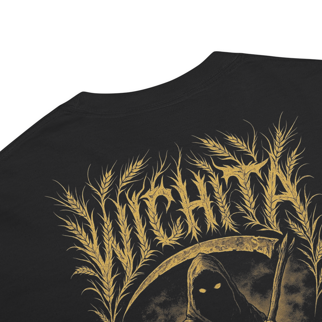 Wheatfield Reaper "Rivals Bleed Black" Tee - Saturday Mourning Edition