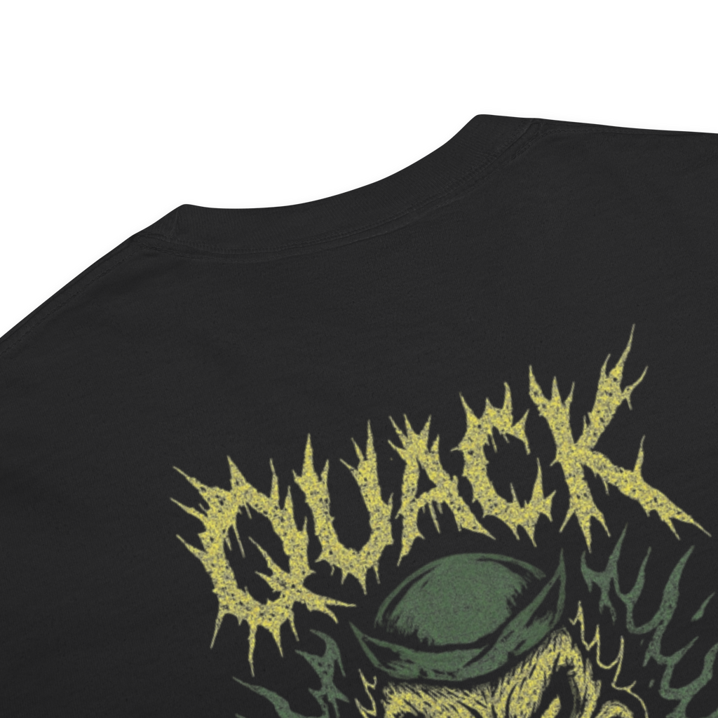 Quack Attack "Rivals Bleed Black" Tee - Saturday Mourning Edition