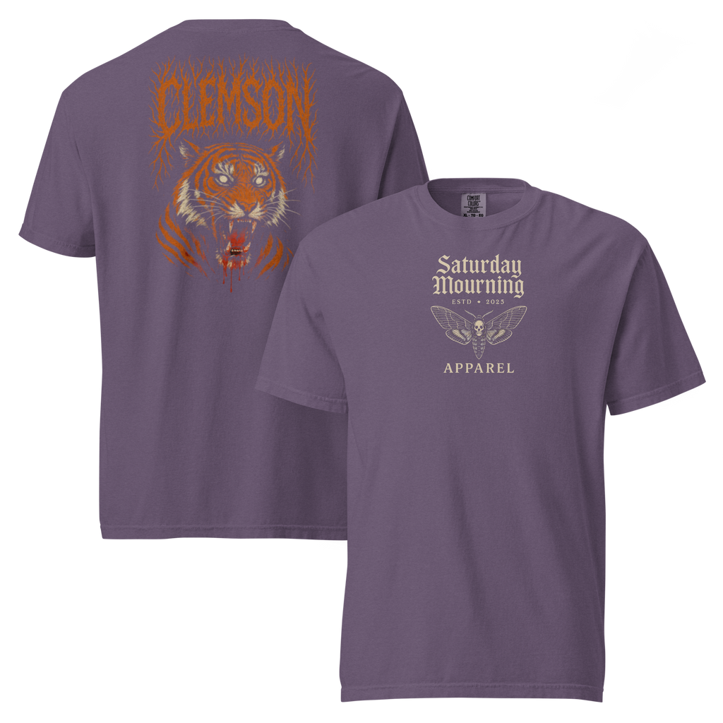 Clemson "Rivals Bleed Black" Tee - Saturday Mourning Edition