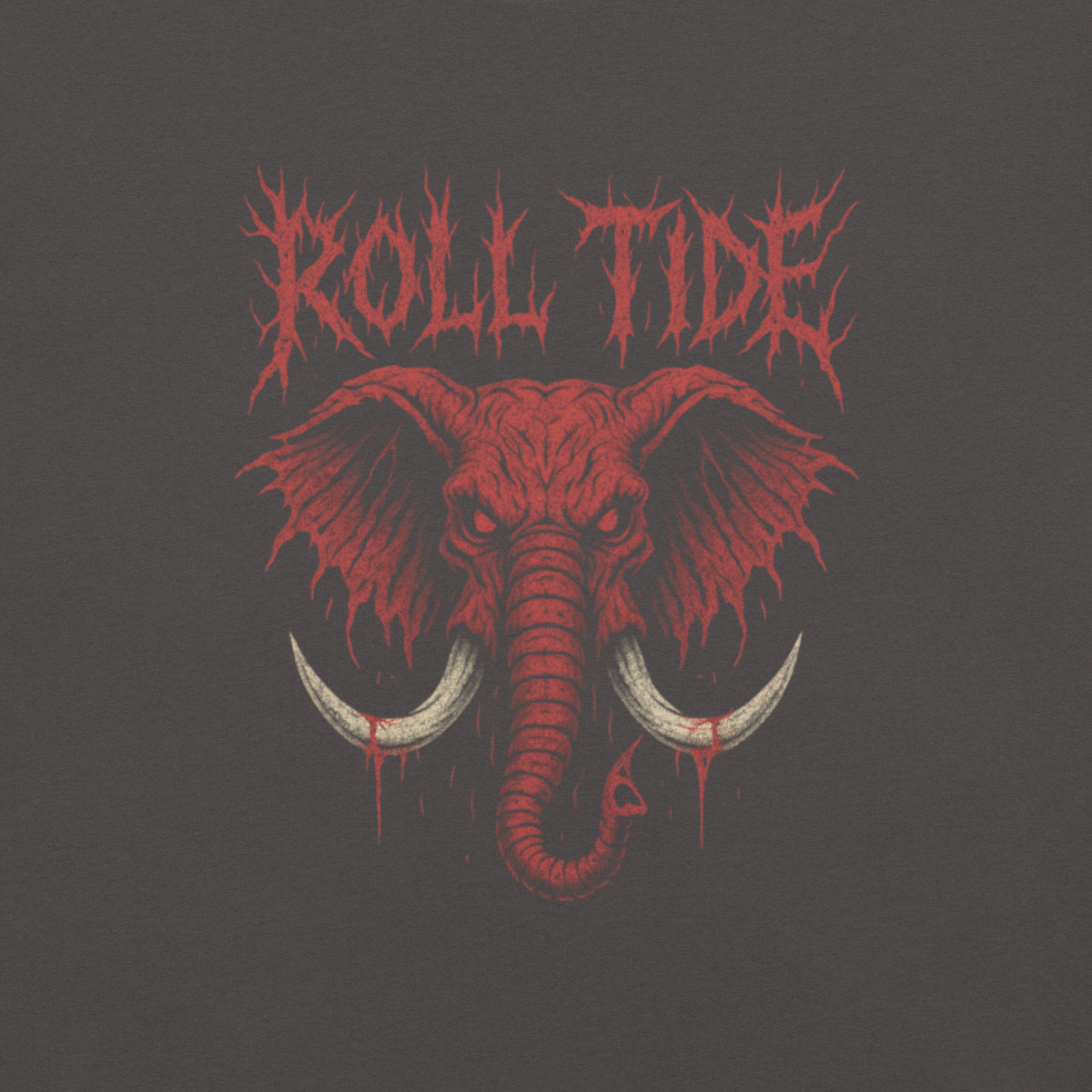 Roll Tide "Rivals Bleed Black" Tee - Saturday Mourning Edition