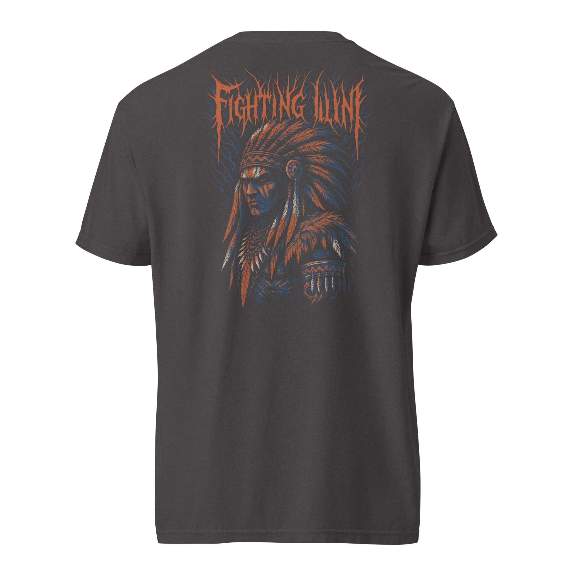 Fighting Illini "Rivals Bleed Black" Tee - Saturday Mourning Edition