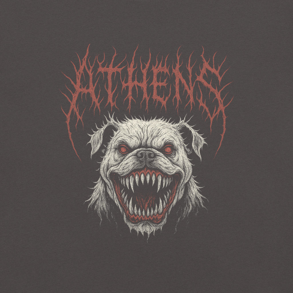 Athens "Rivals Bleed Black" Tee - Saturday Mourning Edition