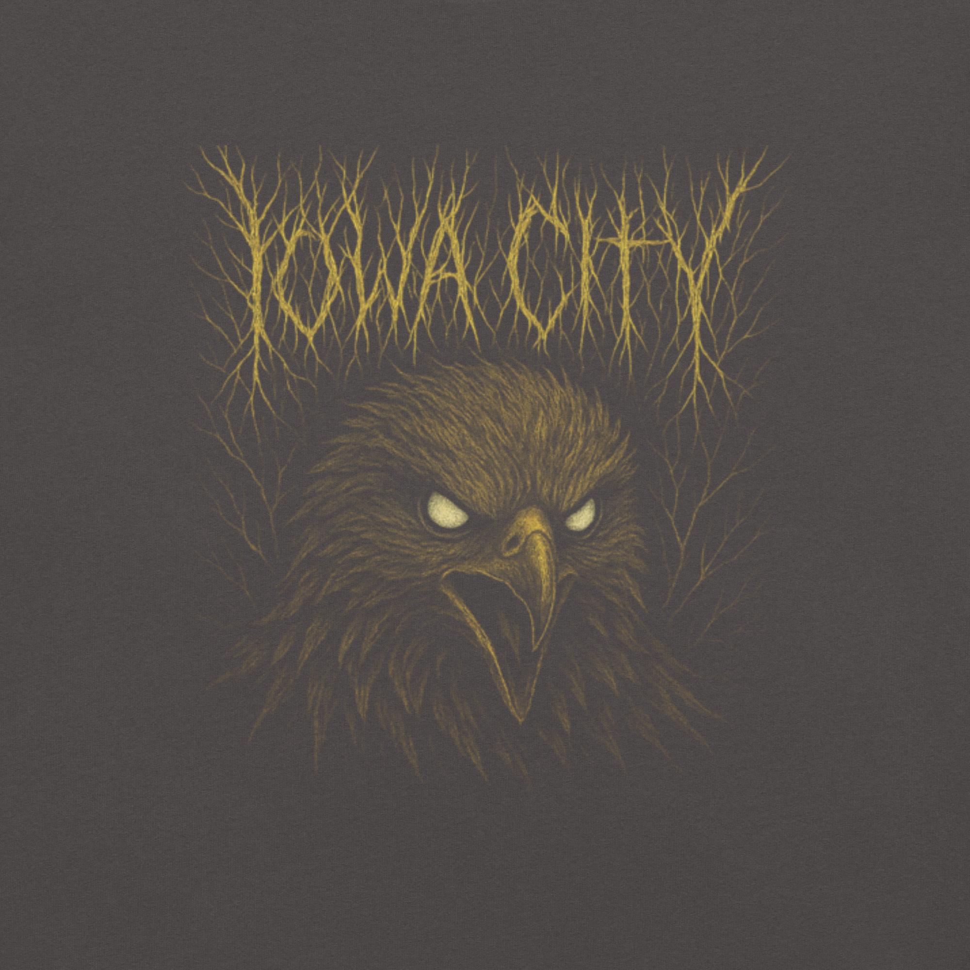 Iowa City "Rivals Bleed Black" Tee - Saturday Mourning Edition