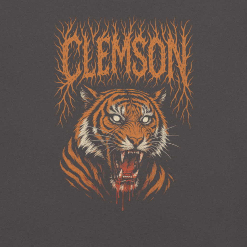 Clemson "Rivals Bleed Black" Tee - Saturday Mourning Edition
