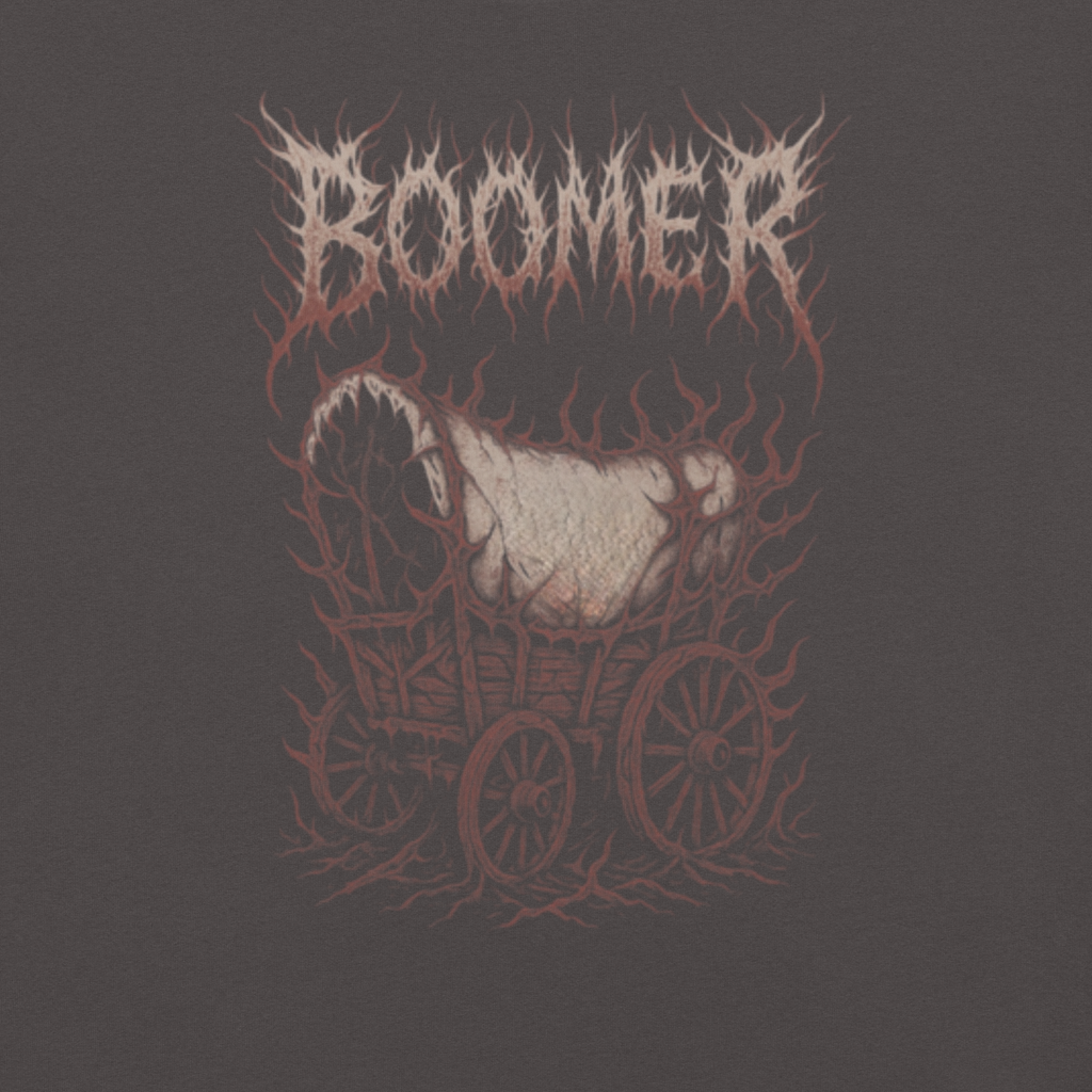 Boomer "Rivals Bleed Black" Tee - Saturday Mourning Edition
