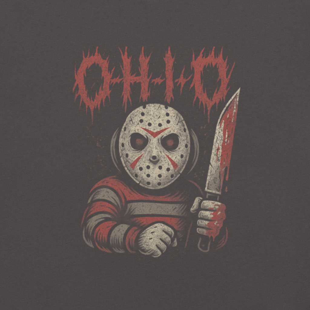 O-H-I-O "Rivals Bleed Black" Tee - Saturday Mourning Edition