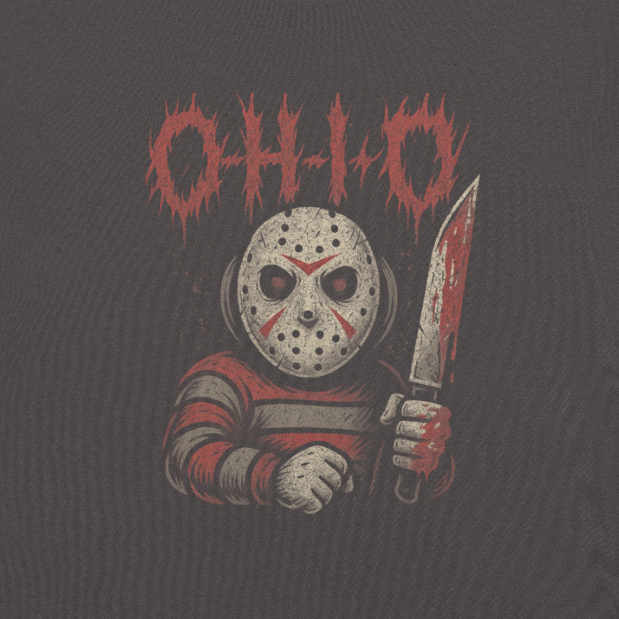 O-H-I-O "Rivals Bleed Black" Tee - Saturday Mourning Edition