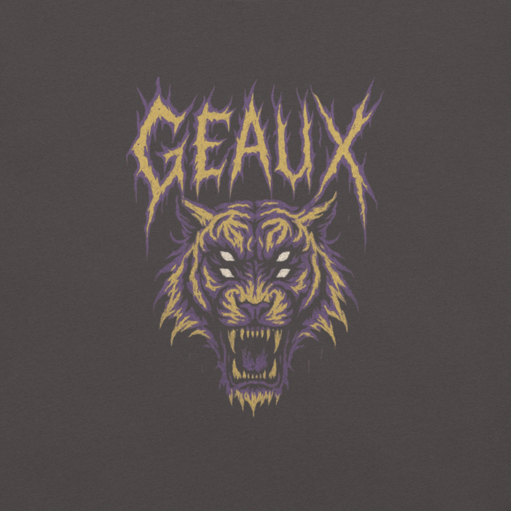 Geaux "Rivals Bleed Black" Tee - Saturday Mourning Edition