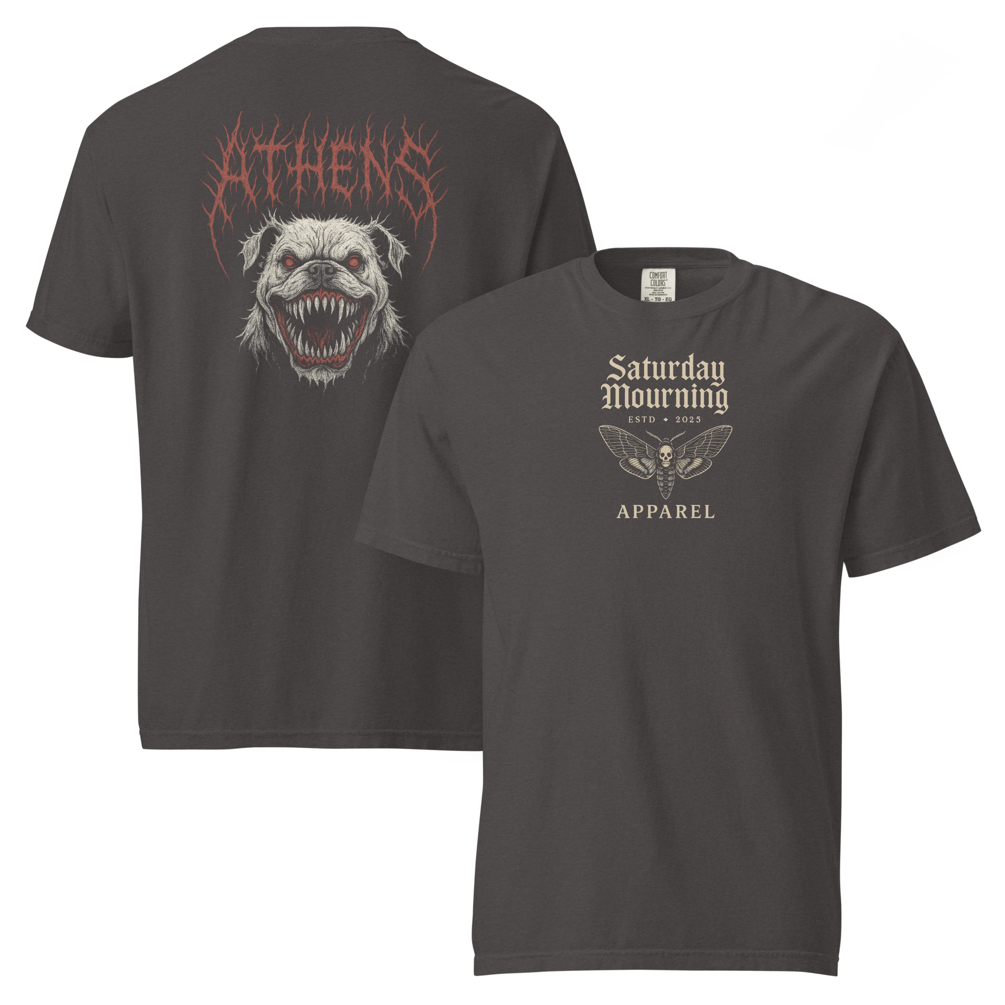 Athens "Rivals Bleed Black" Tee - Saturday Mourning Edition
