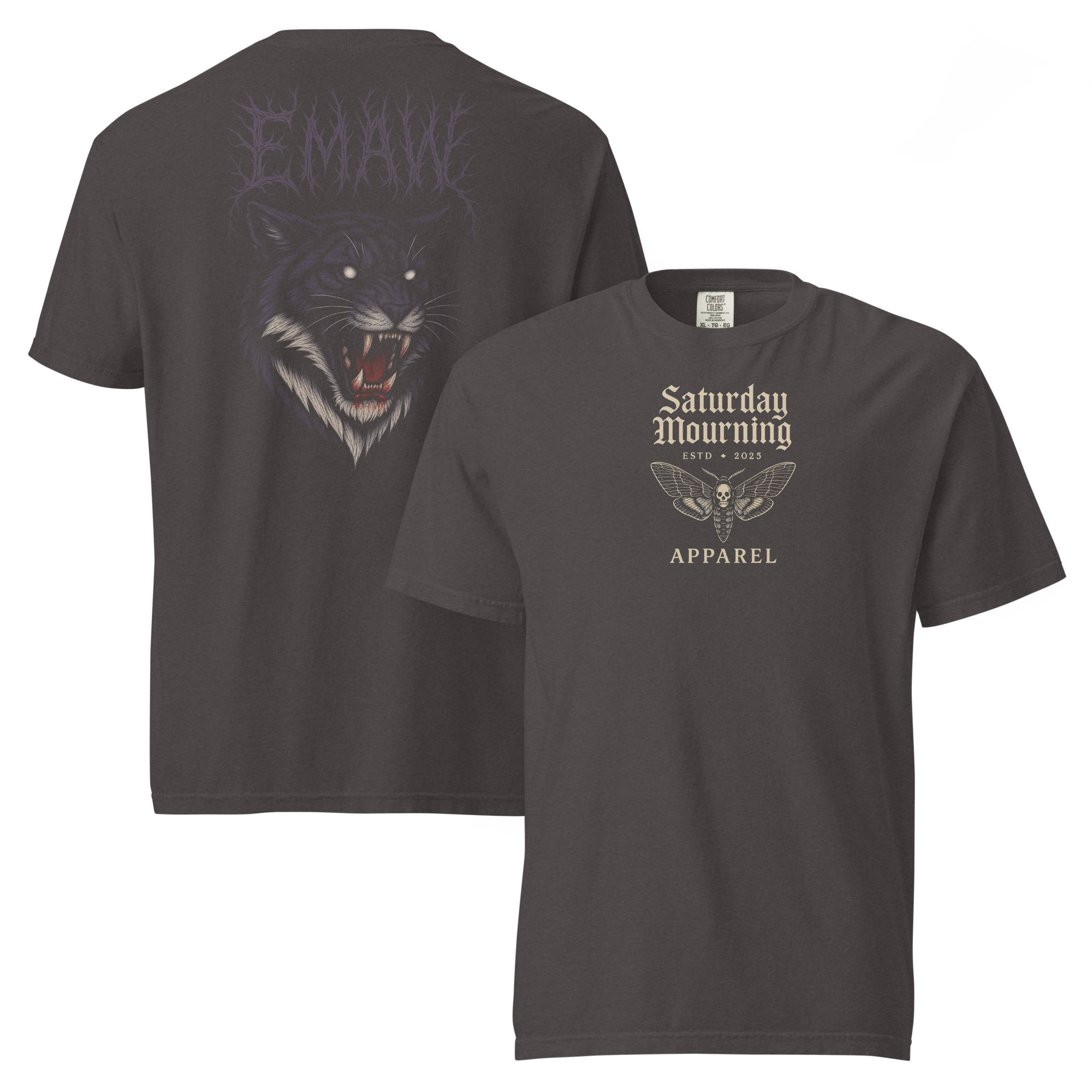 EMAW "Rivals Bleed Black" Tee - Saturday Mourning Edition