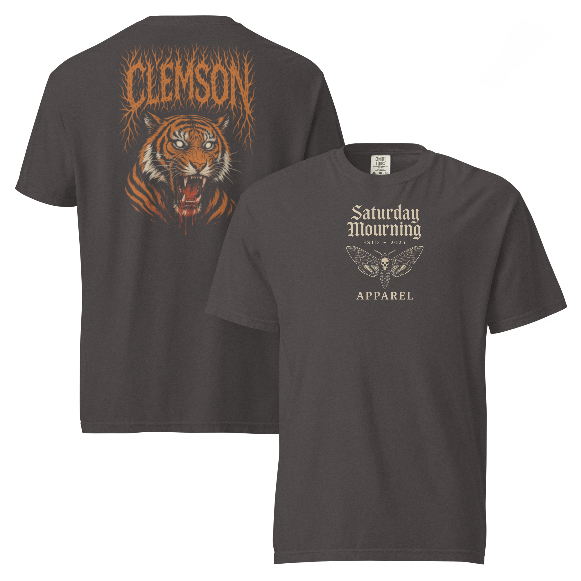 Clemson "Rivals Bleed Black" Tee - Saturday Mourning Edition