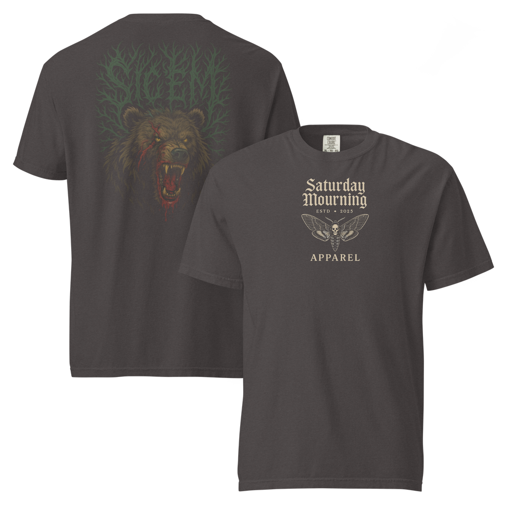 Sic Em "Rivals Bleed Black" Tee - Saturday Mourning Edition