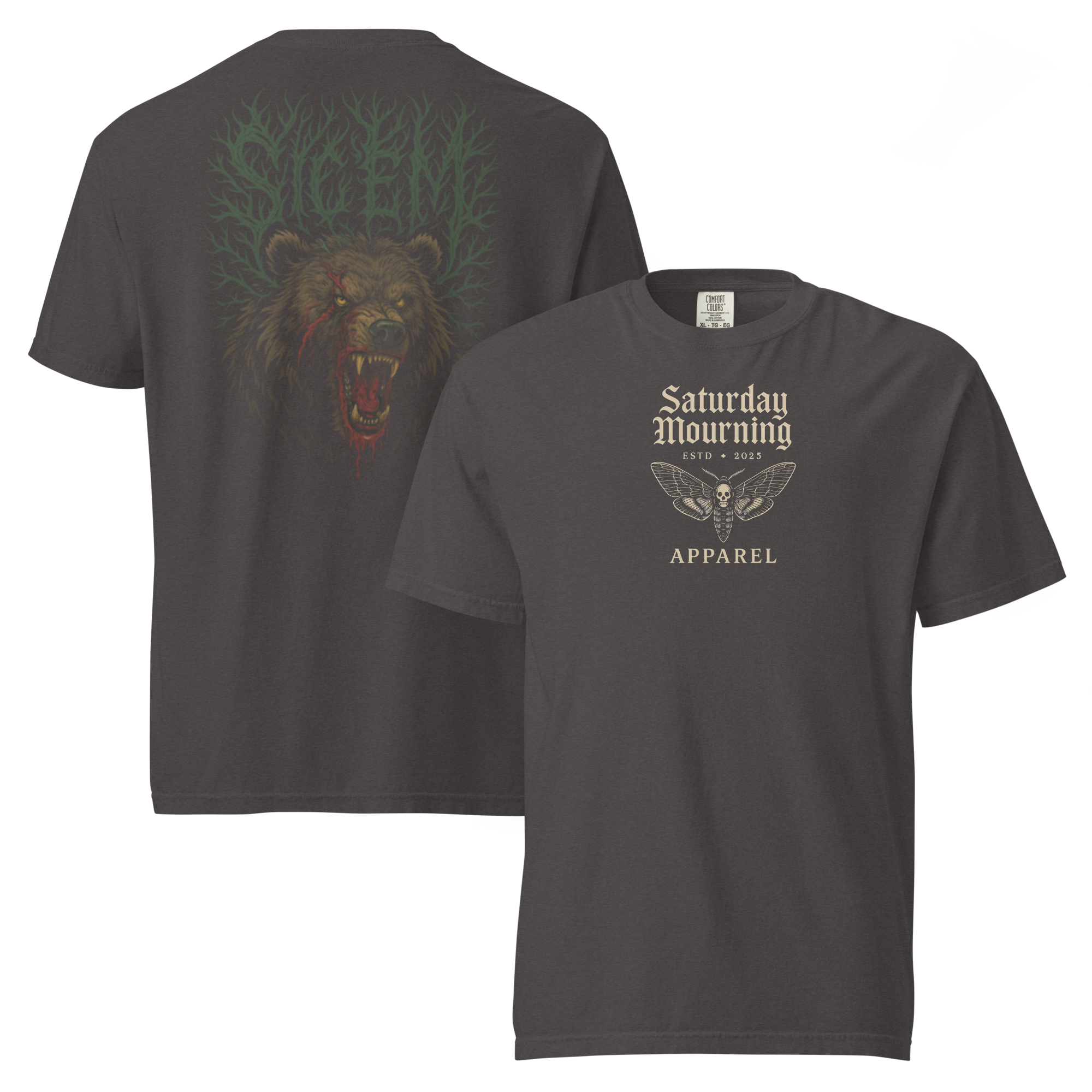 Sic Em "Rivals Bleed Black" Tee - Saturday Mourning Edition