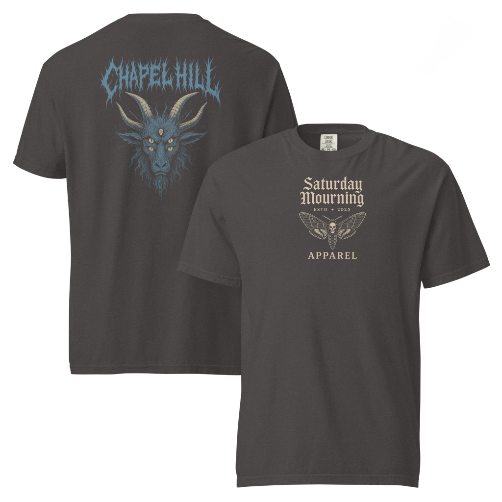 Chapel Hill "Rivals Bleed Black" Tee - Saturday Mourning Edition