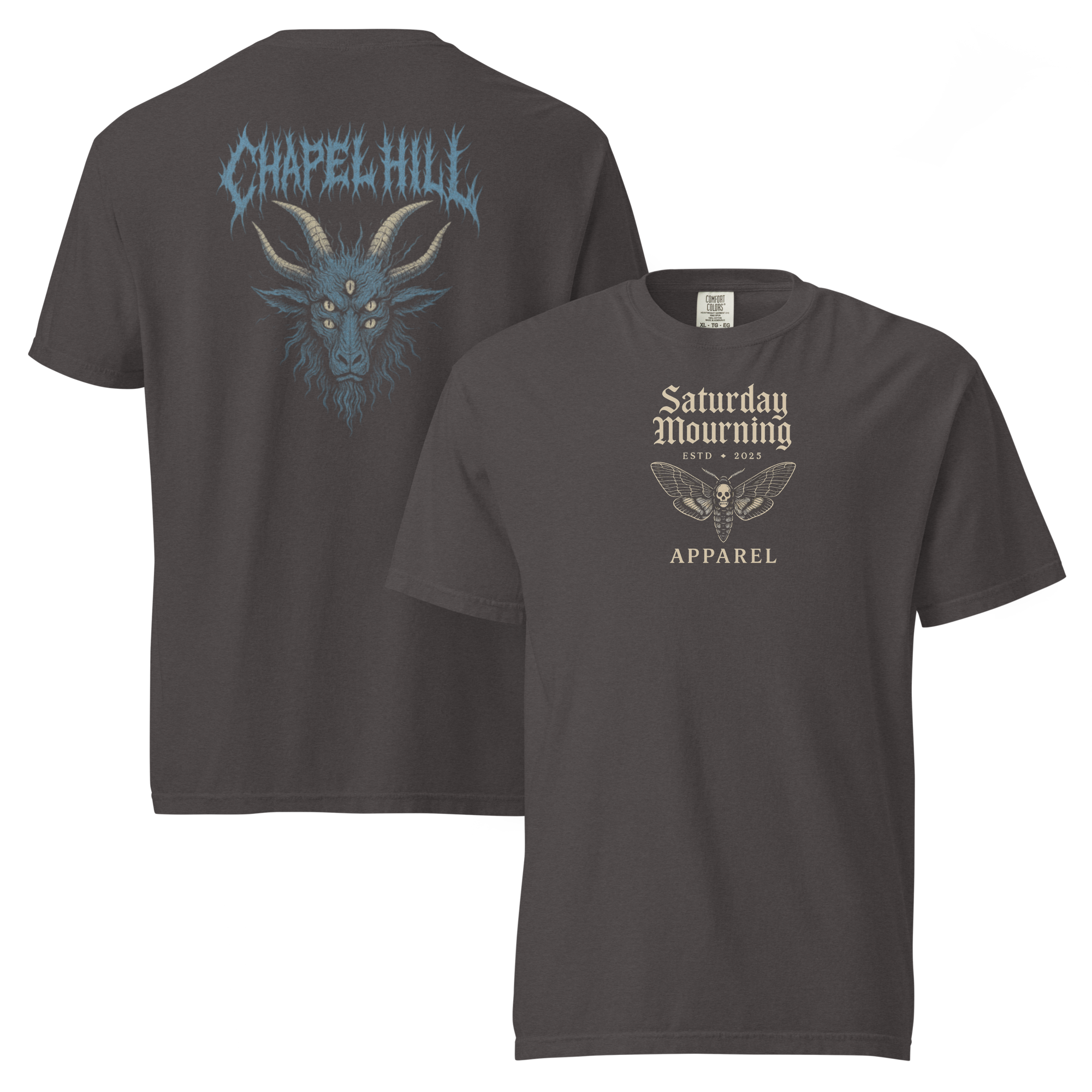 Chapel Hill "Rivals Bleed Black" Tee - Saturday Mourning Edition