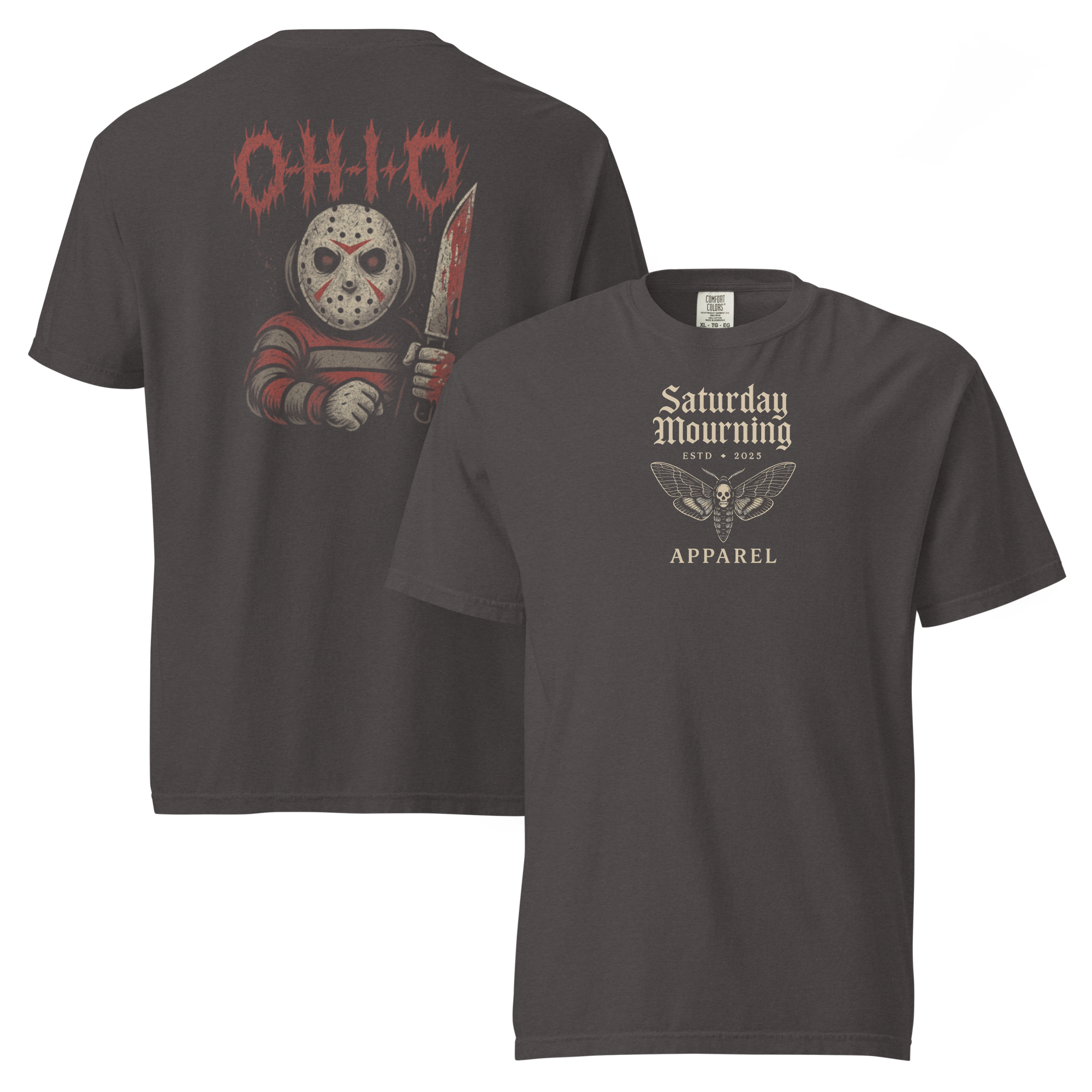 O-H-I-O "Rivals Bleed Black" Tee - Saturday Mourning Edition