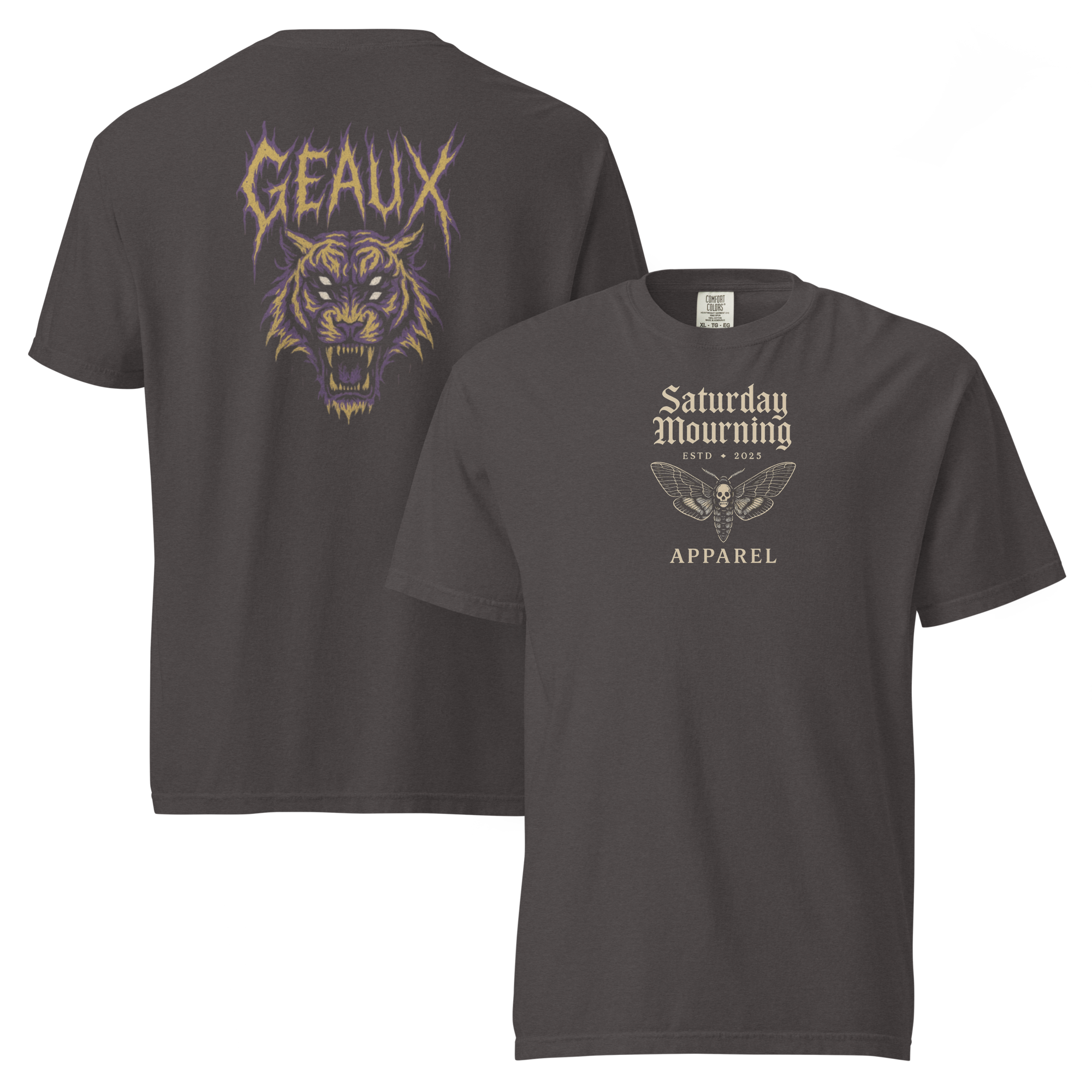 Geaux "Rivals Bleed Black" Tee - Saturday Mourning Edition