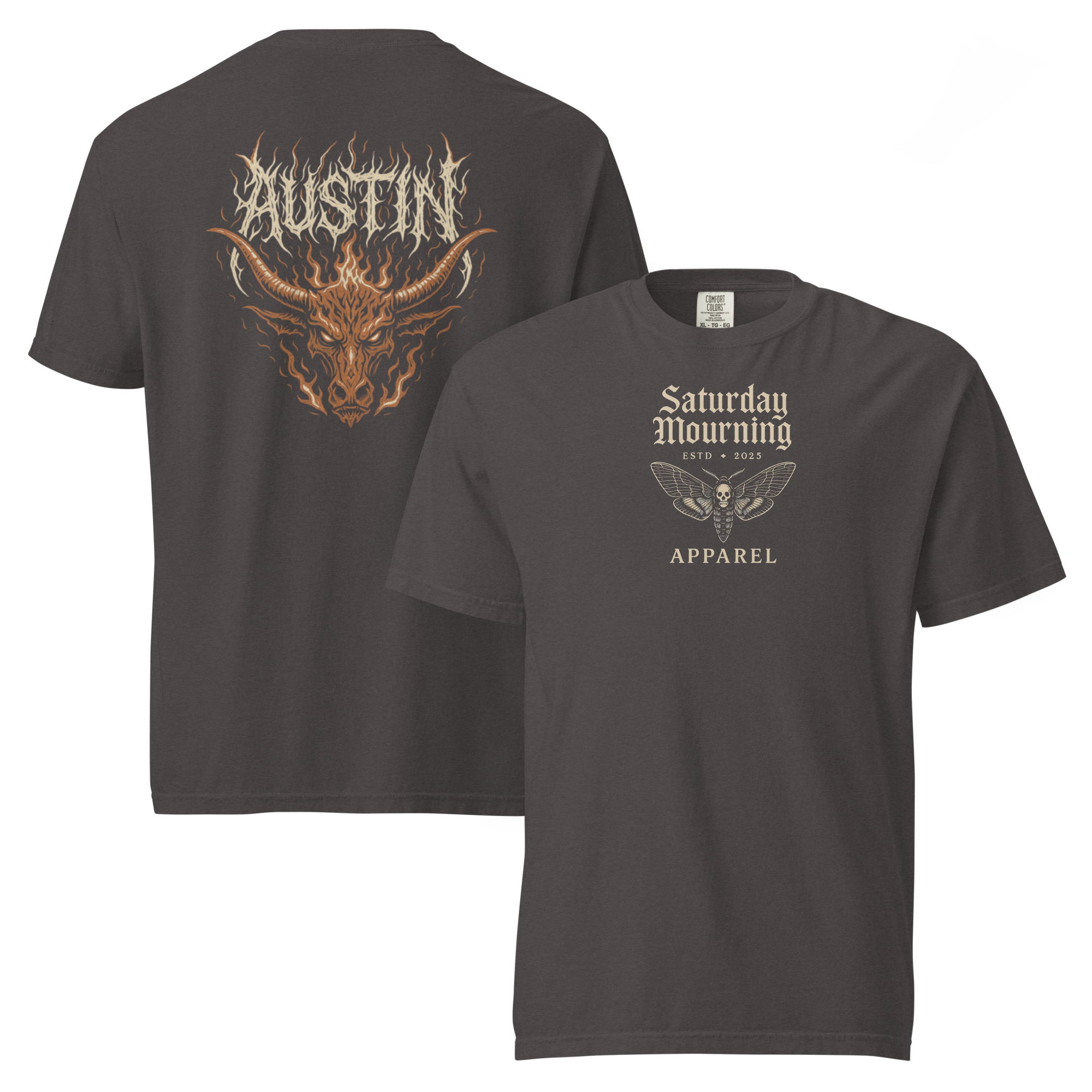 Austin "Rivals Bleed Black" Tee - Saturday Mourning Edition