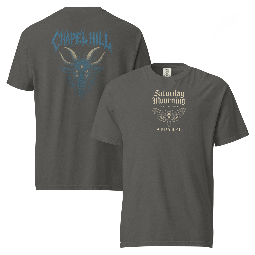 Chapel Hill "Rivals Bleed Black" Tee - Saturday Mourning Edition