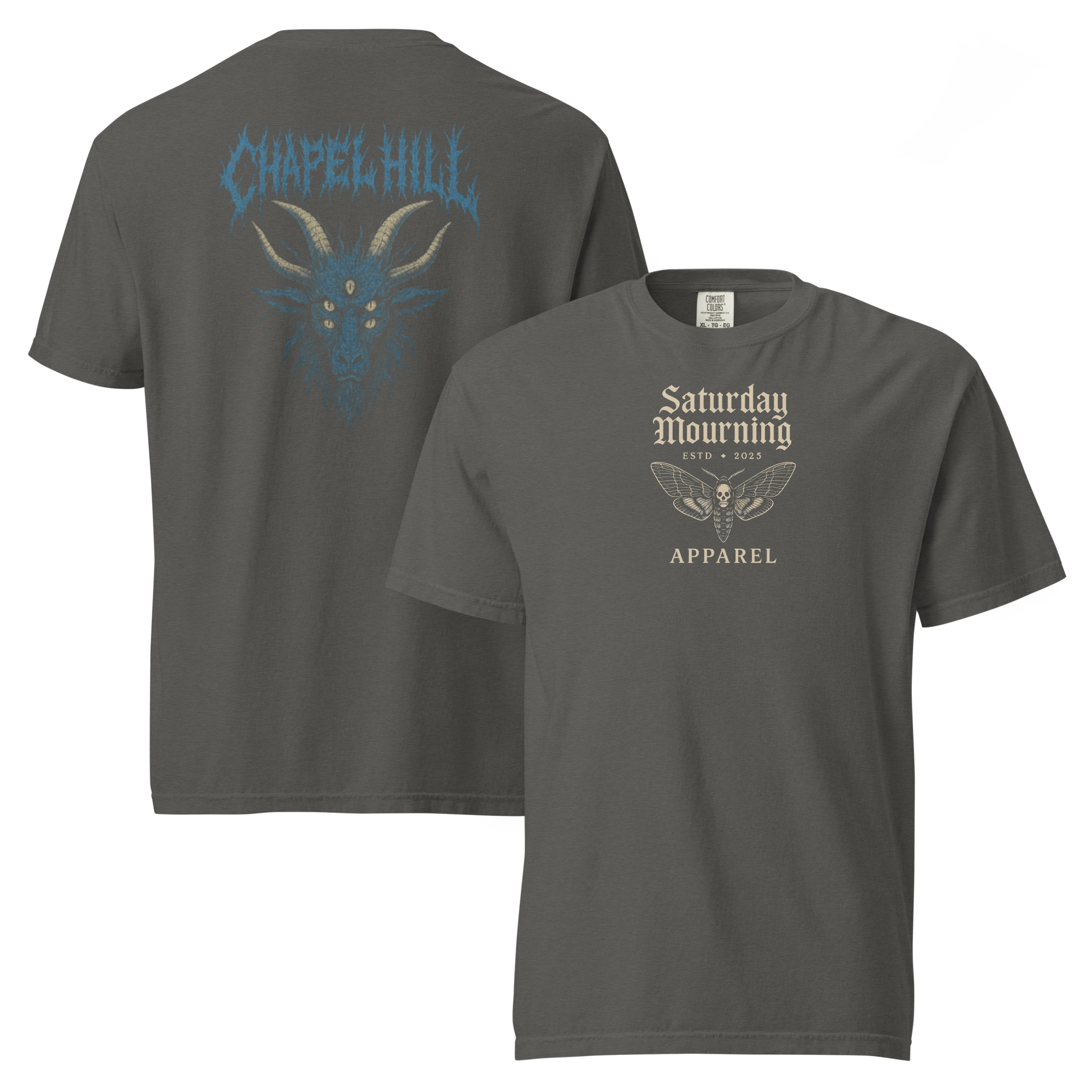 Chapel Hill "Rivals Bleed Black" Tee - Saturday Mourning Edition